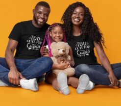 Cupid-Proof Too Cute Matching Outfits, Ideal Couples' Valentine Set, Perfect Gift for Significant Others