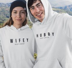 Custom Matching Wifey & Hubby Outfits [Year] - Perfect Gift!