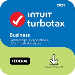 TurboTax Business 2025 – Windows [Digital Download]